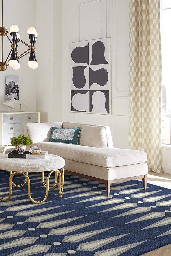 Jonathan Adler Carnaby Admiral Blue Rug-9'x12' thumbnail 2