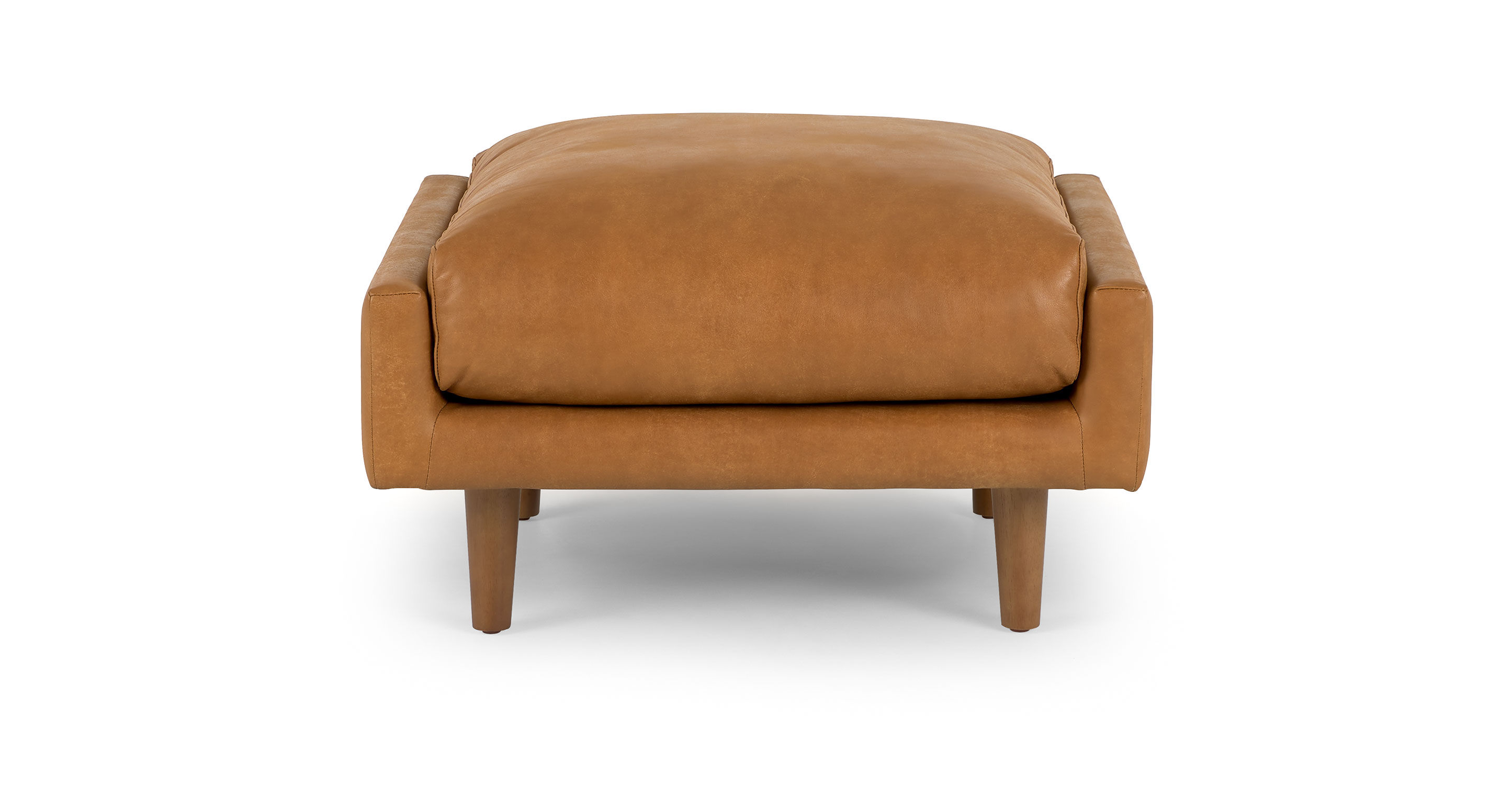 Nirvana Dakota Tan Ottoman thumbnail 3