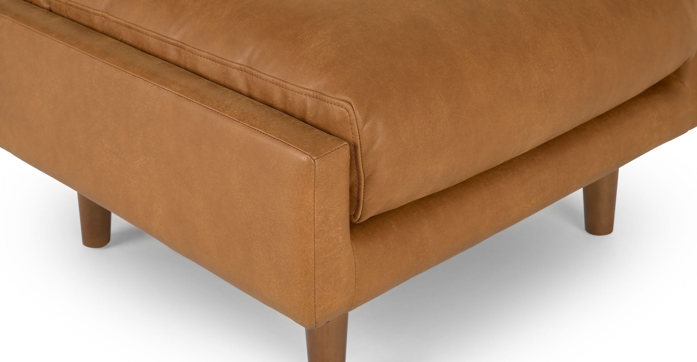 Nirvana Dakota Tan Ottoman thumbnail 5