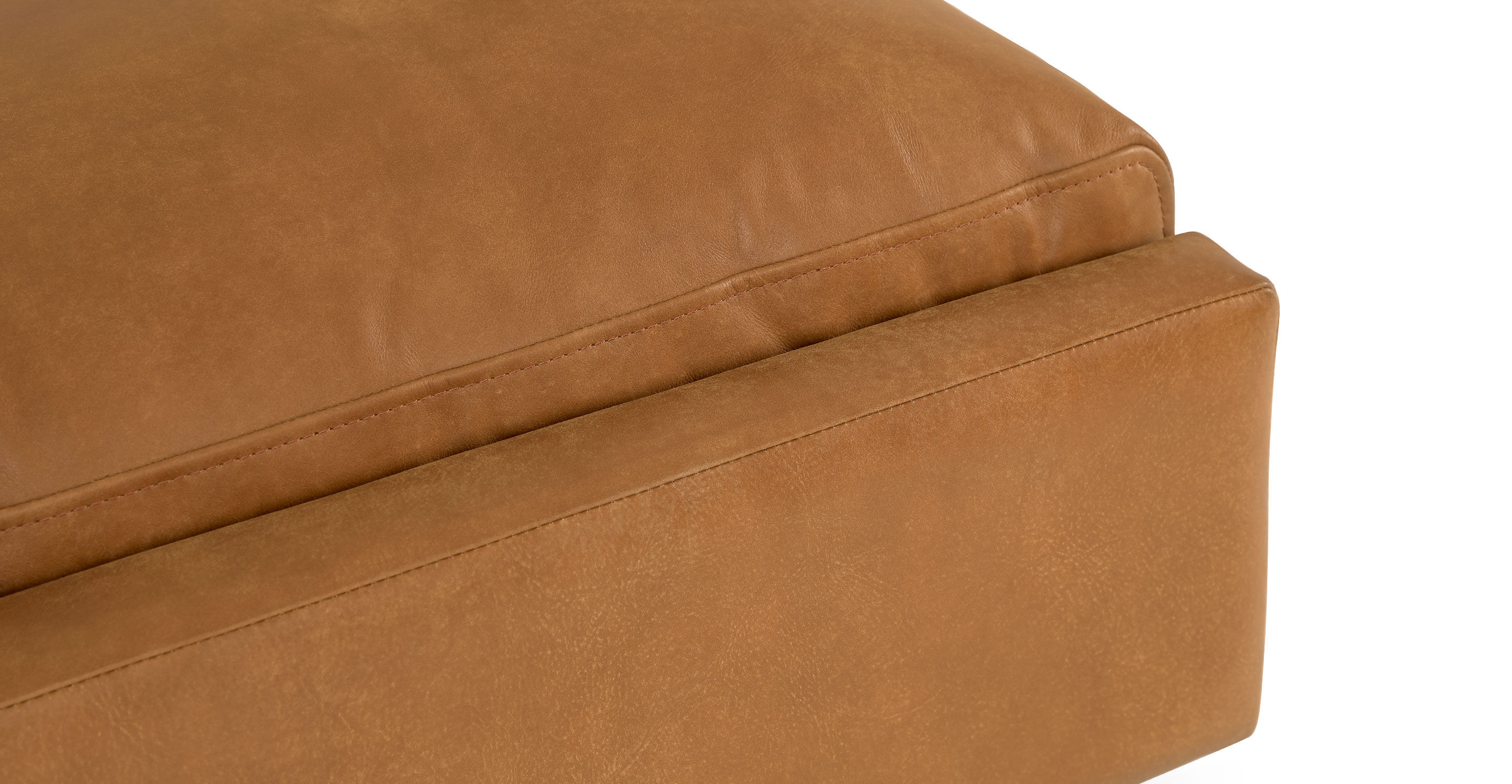 Nirvana Dakota Tan Ottoman thumbnail 6