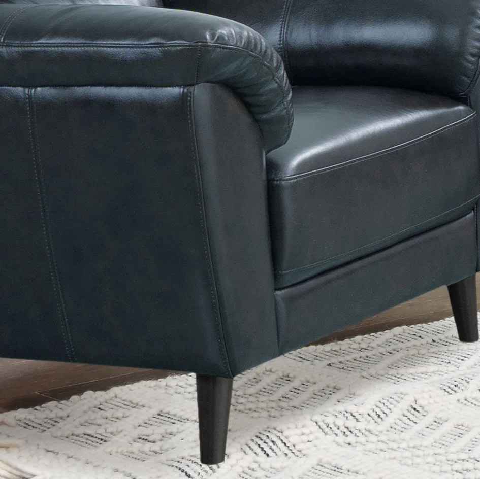 Madden Genuine Leather Top Grain Leather Club Chair thumbnail 6