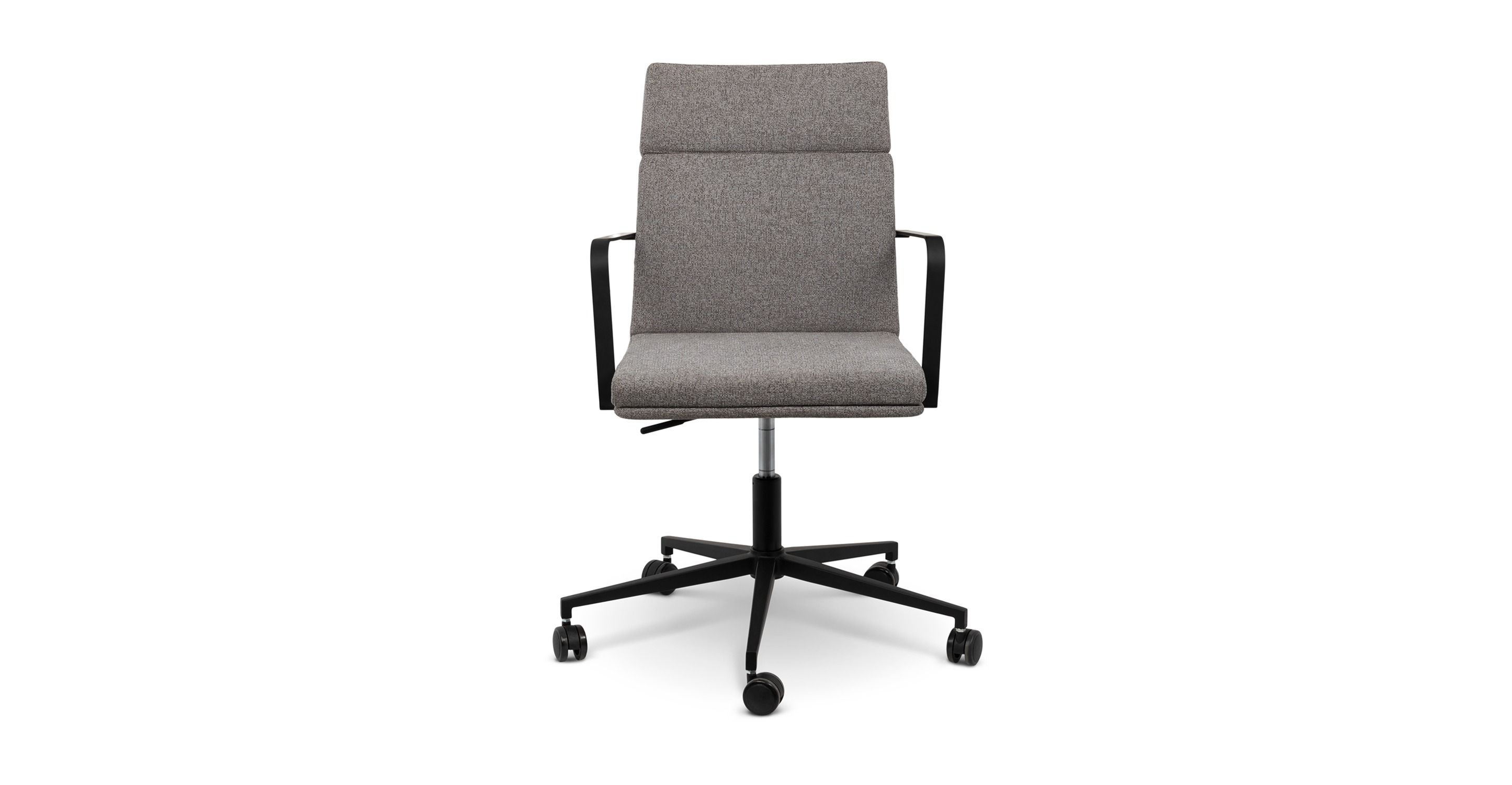 Gerven Cathedral Gray Office Chair thumbnail 2