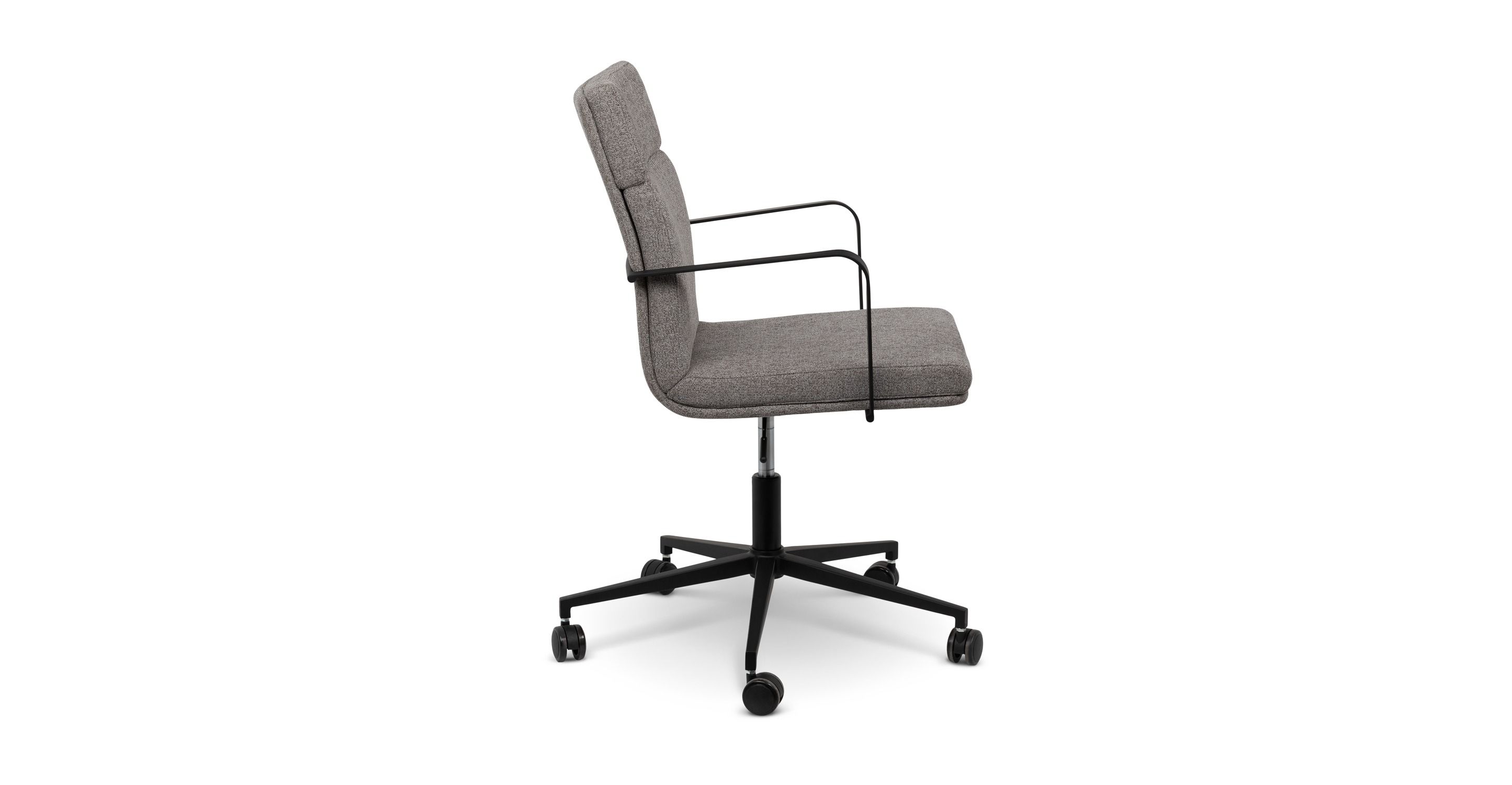 Gerven Cathedral Gray Office Chair thumbnail 3
