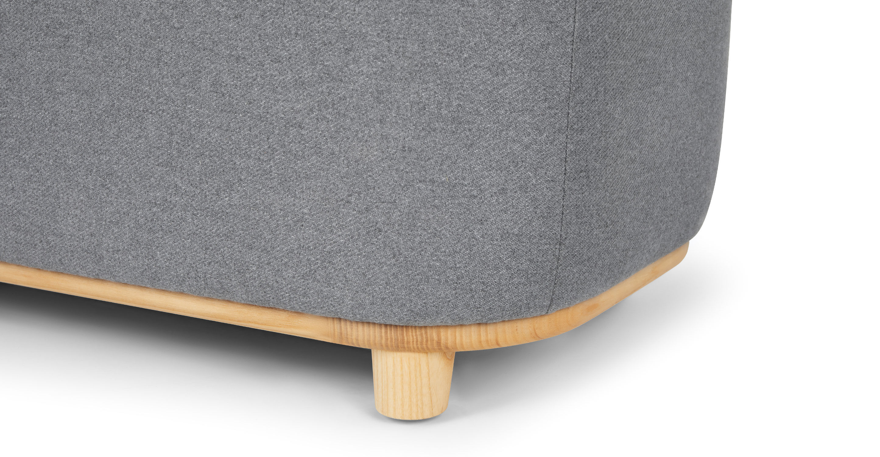 Maribo Stately Gray Storage Ottoman thumbnail 9