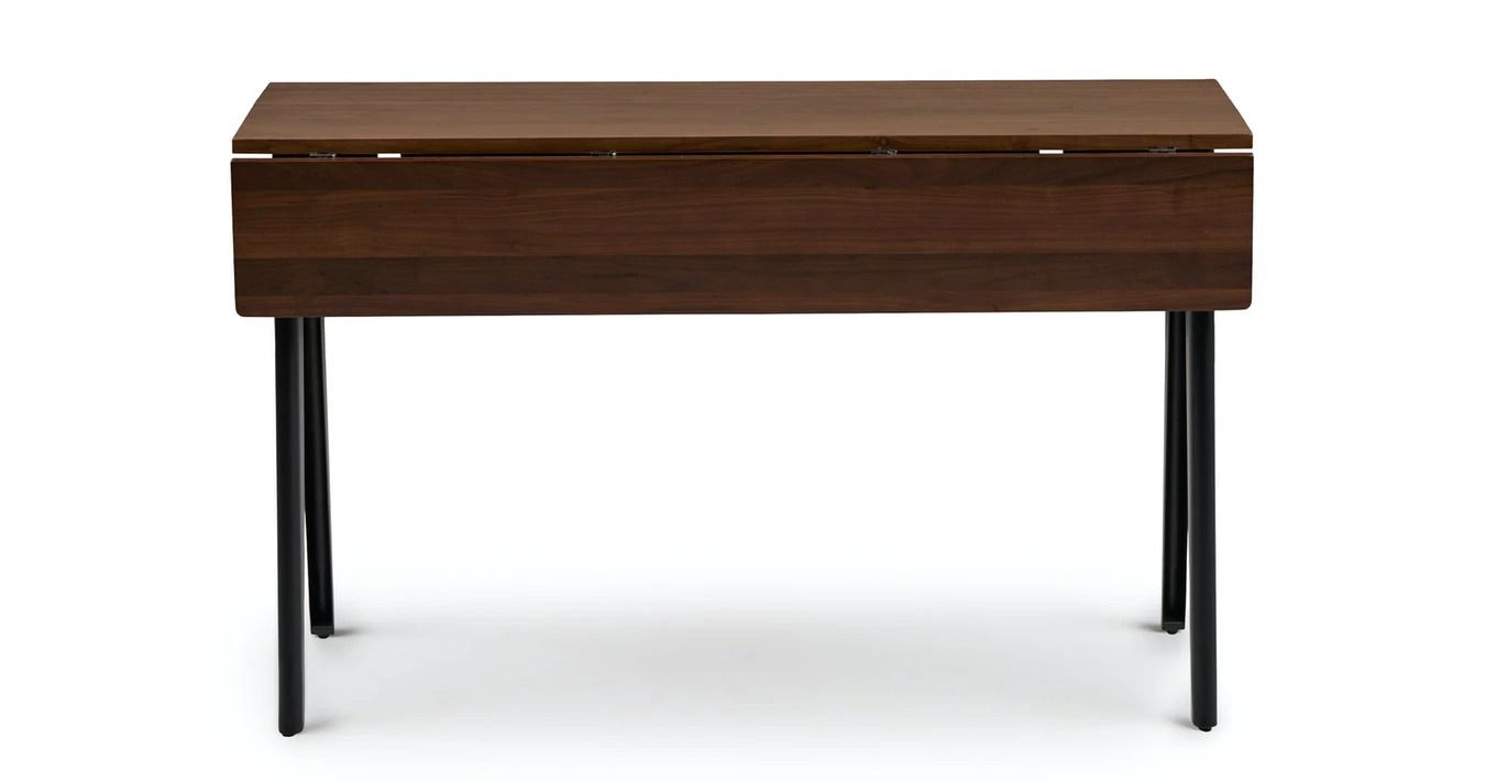 Alna Walnut Drop Leaf Dining Table thumbnail 2