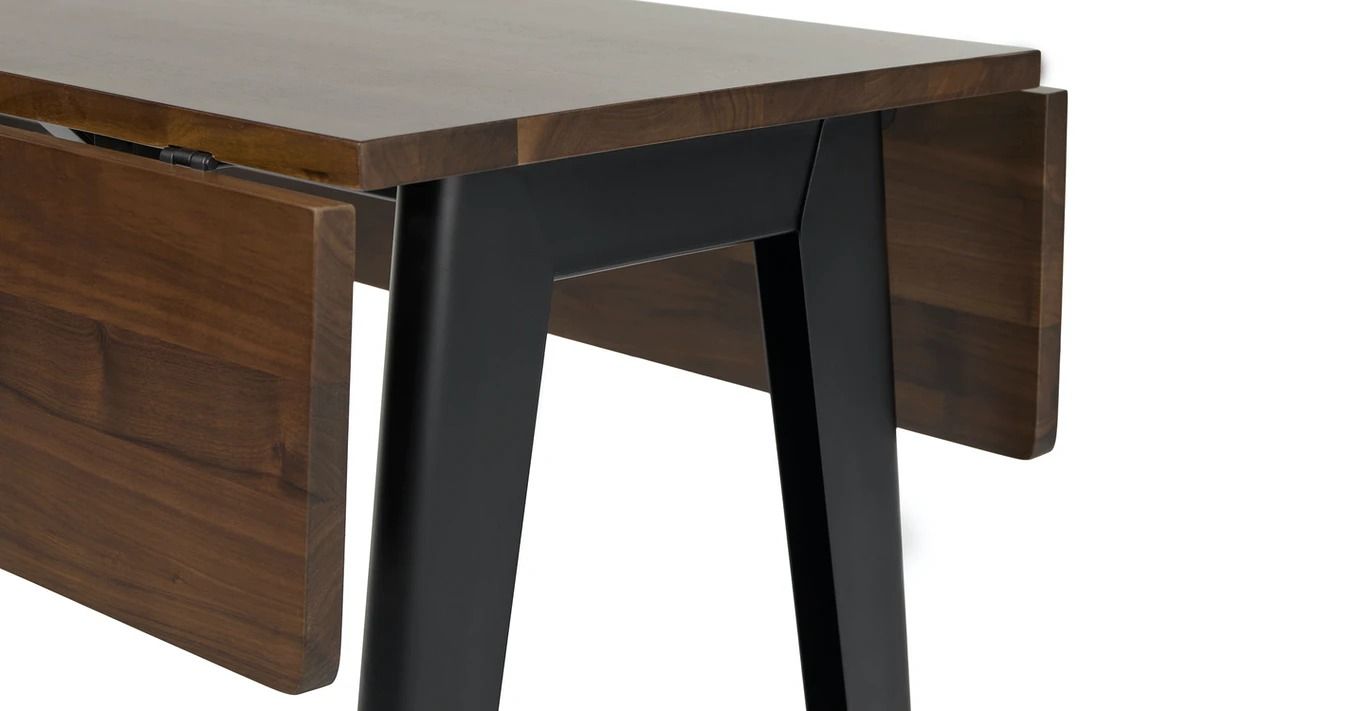 Alna Walnut Drop Leaf Dining Table thumbnail 3