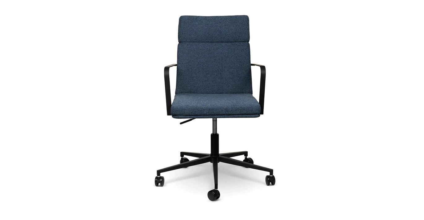 Gerven Ultramarine Blue Office Chair thumbnail 2