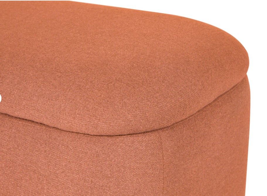 Maribo Sylvan Brown 48" Storage Ottoman thumbnail 7