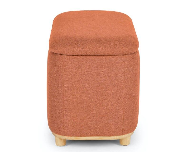 Maribo Sylvan Brown 32" Storage Ottoman thumbnail 3