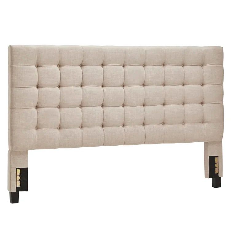 Trevoux Tufted Upholstered Low Profile Platform Bed thumbnail 4