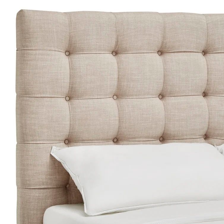Trevoux Tufted Upholstered Low Profile Platform Bed thumbnail 5