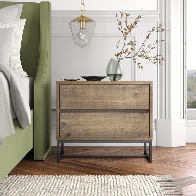 Henson 2 Drawer Nightstand thumbnail 2