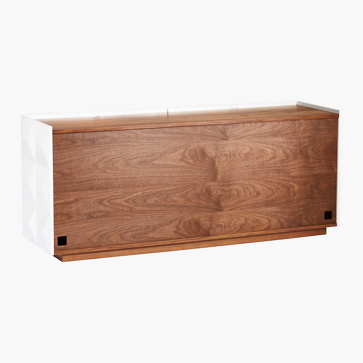 Issa High Gloss White Media Credenza thumbnail 8