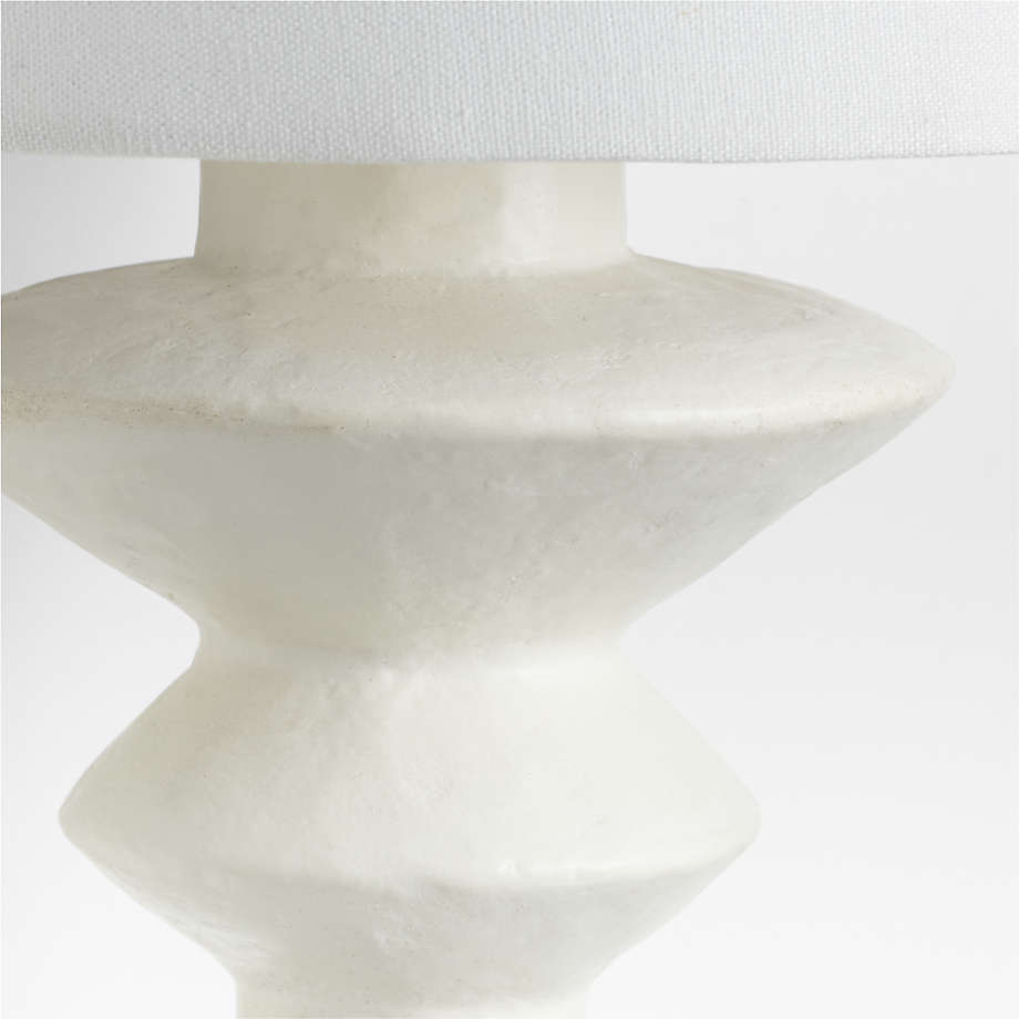 Constantin White Plaster Sconce thumbnail 4