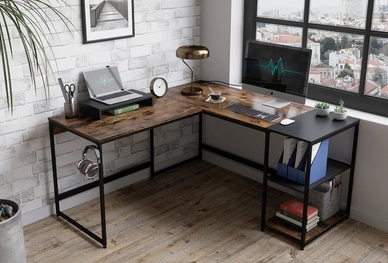 Kaylani Reversible L Shape Desk thumbnail 2