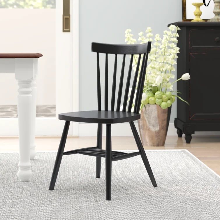 Sofia Solid Wood Slat Back Side Chair thumbnail 2