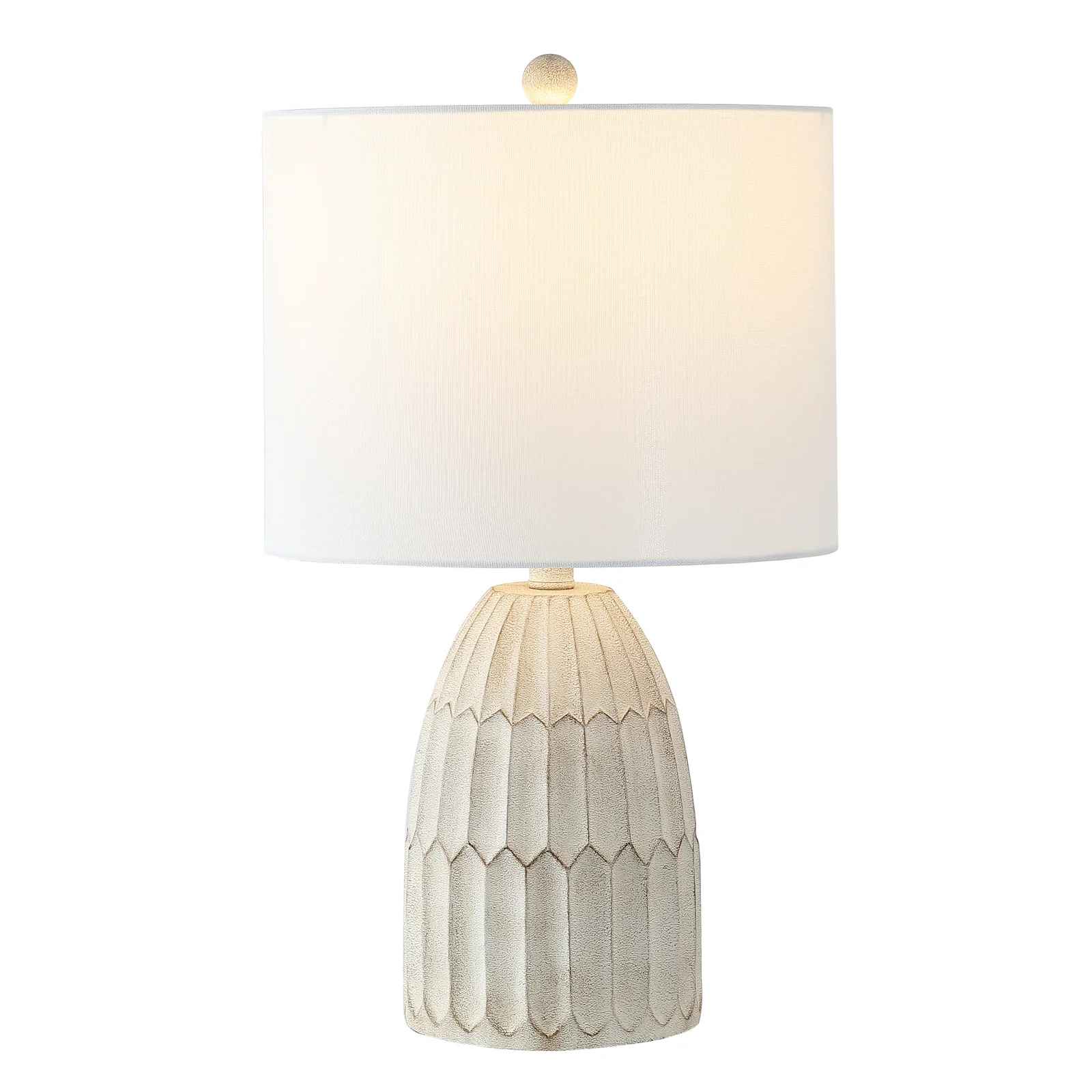 Haslett 22'' Antique White Table Lamp Laurel Foundry Modern Farmhouse® thumbnail 3