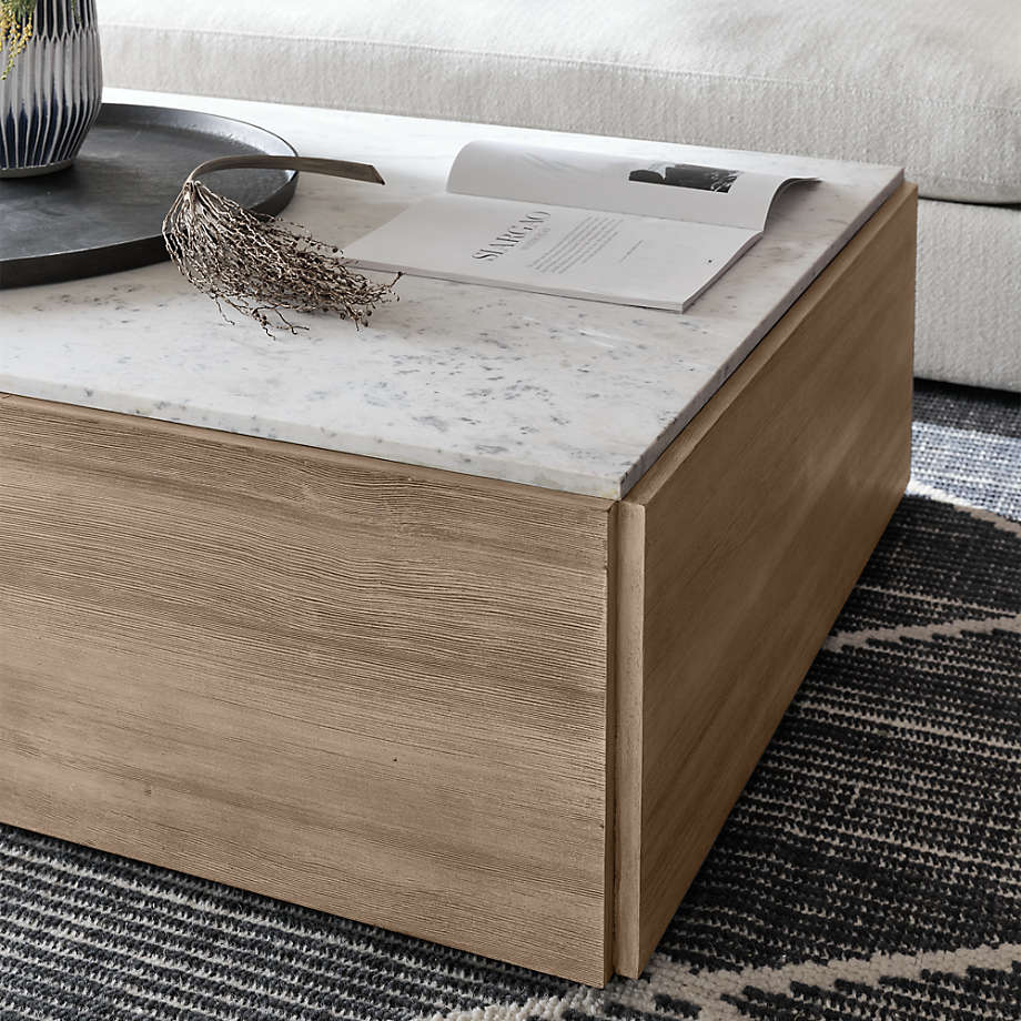 Troupe Square Pine Coffee Table thumbnail 6