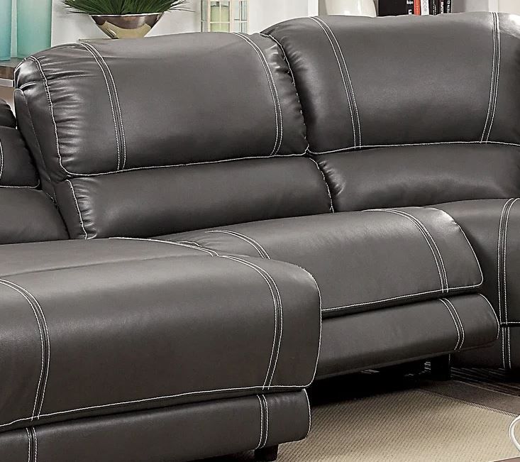 Newmont Wide Faux Leather Right Hand Facing Reclining Sectional thumbnail 3