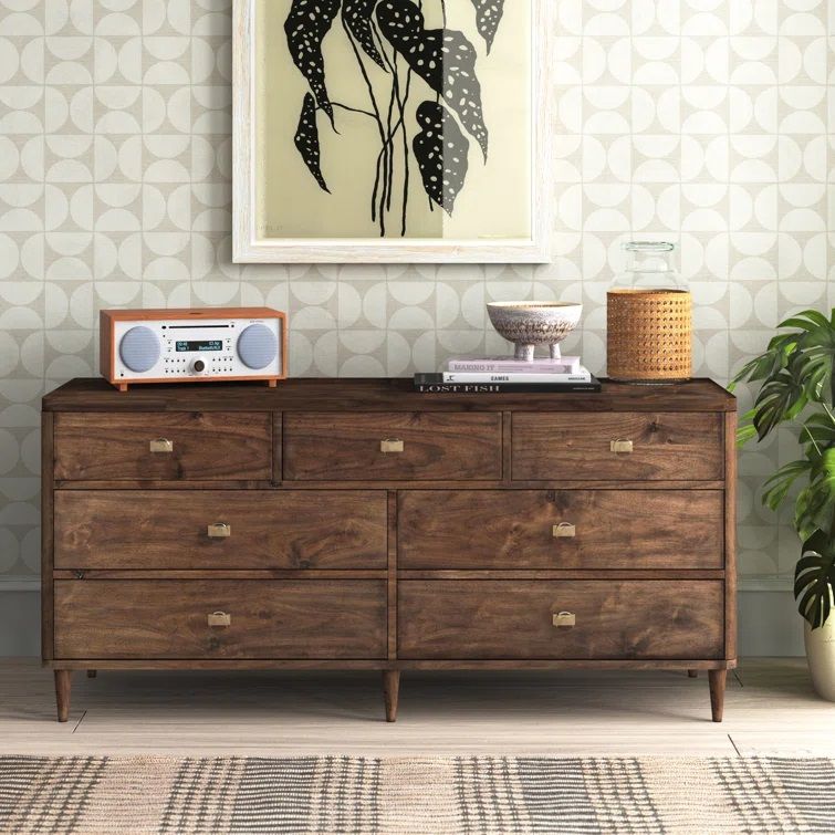 Egypt 7 Drawer Double Dresser thumbnail 2