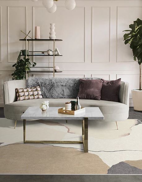 Nina Takesh Loire Ivory Quartz Rug-8'x10' thumbnail 2