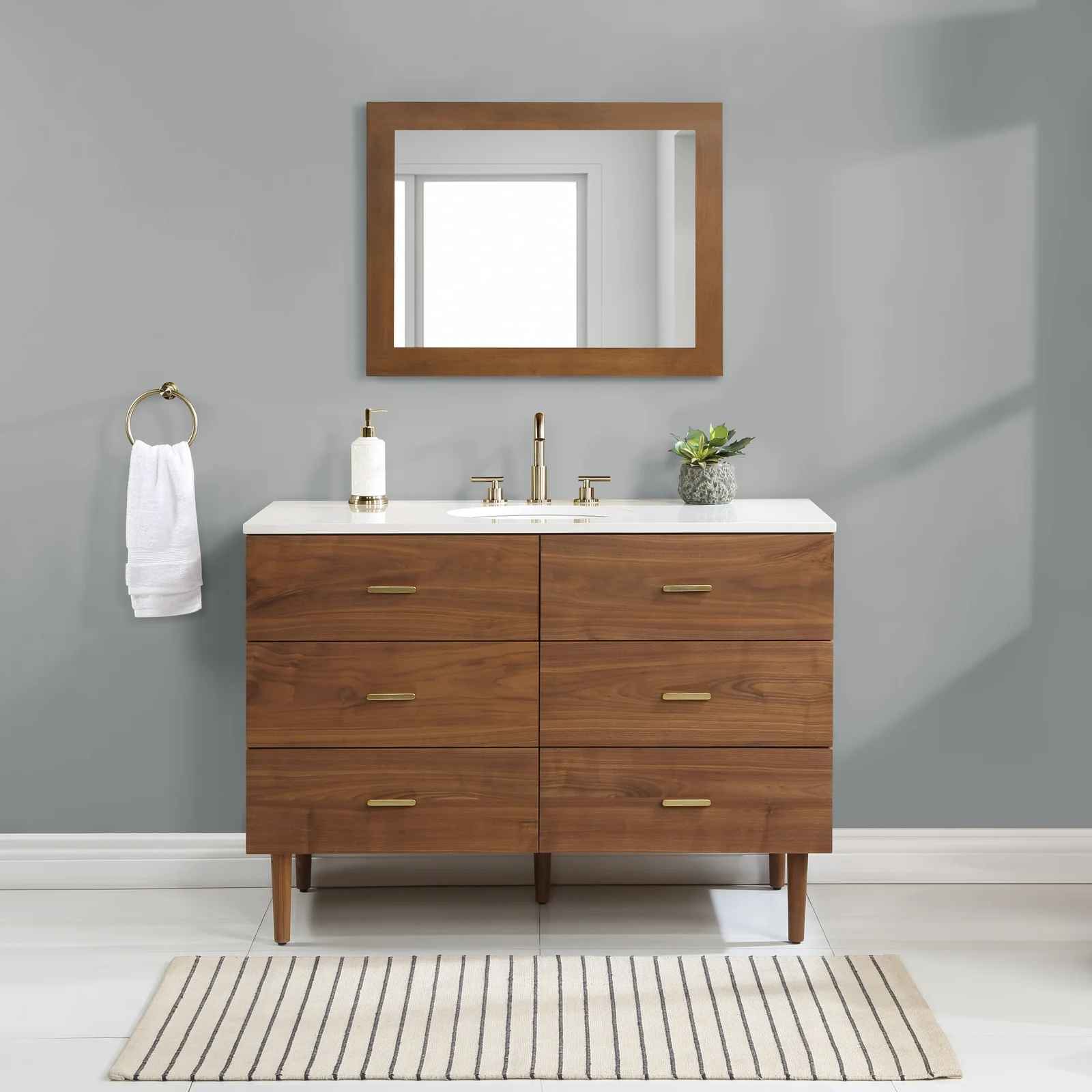 Haoqi Single Bathroom Vanity thumbnail 2