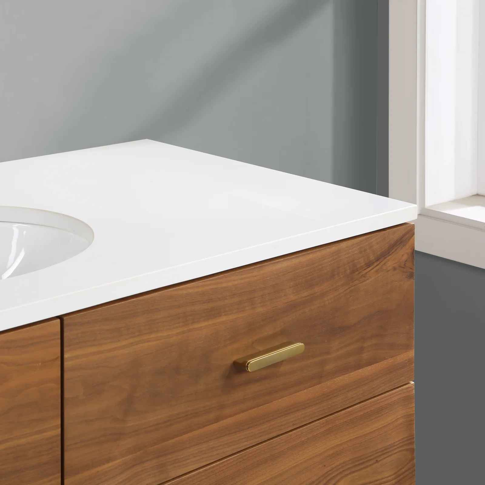 Haoqi Single Bathroom Vanity thumbnail 5