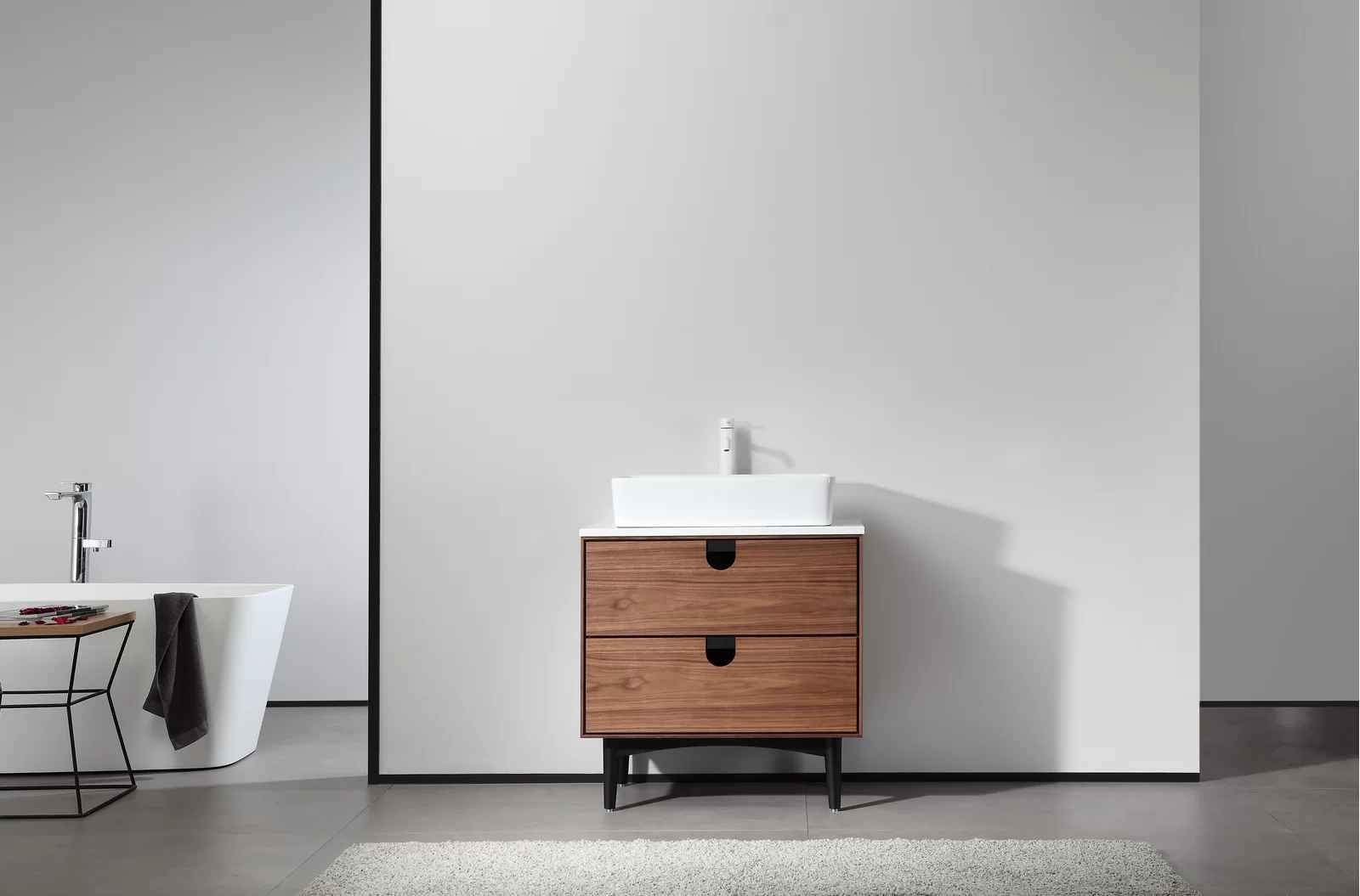 Portree Single Bathroom Vanity Set thumbnail 3