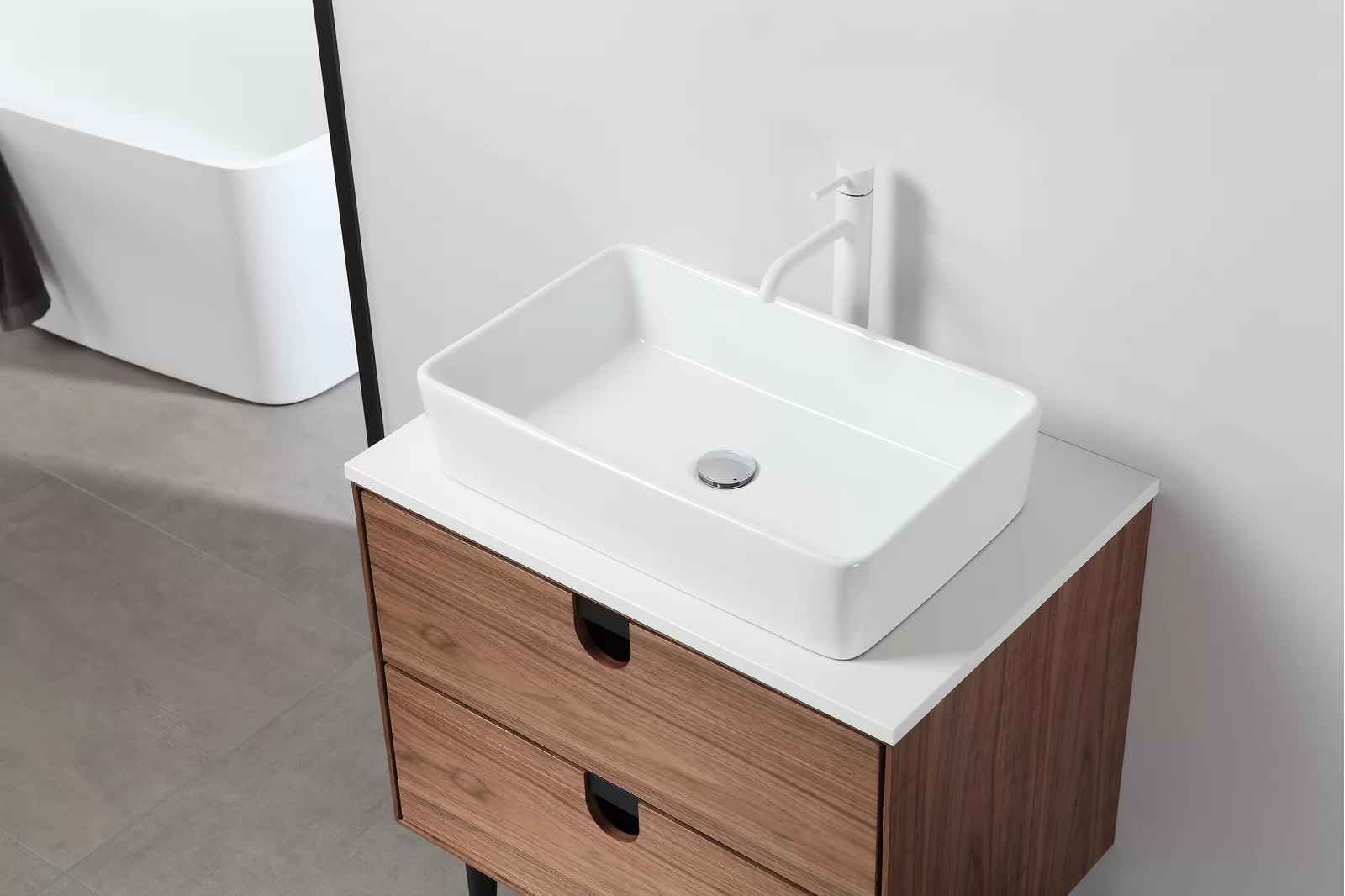 Portree Single Bathroom Vanity Set thumbnail 4