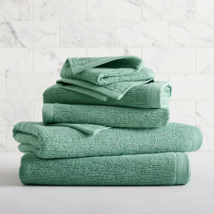 Organic Quick-Dry Textured Hand Towel 20"x30" thumbnail 3