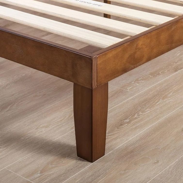 Harlow Full Double Solid Wood Platform Bed thumbnail 4