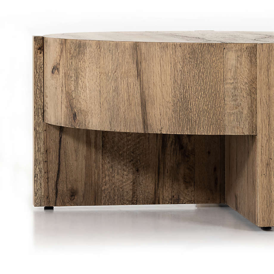 Mackinley Oak Wood Coffee Table thumbnail 3