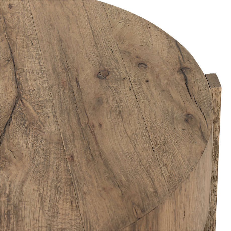 Mackinley Oak Wood Coffee Table thumbnail 4