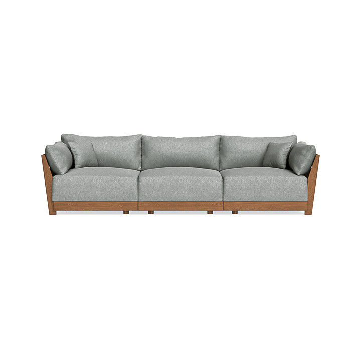 Modular Bondi 3 Seater Sofa in Storm Gray thumbnail 2