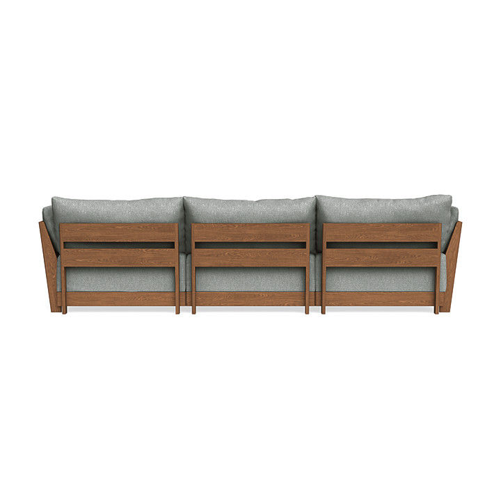 Modular Bondi 3 Seater Sofa in Storm Gray thumbnail 4