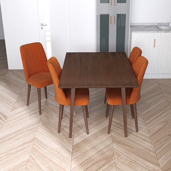 Heatherly Eucalyptus Solid Wood Dining Table thumbnail 3