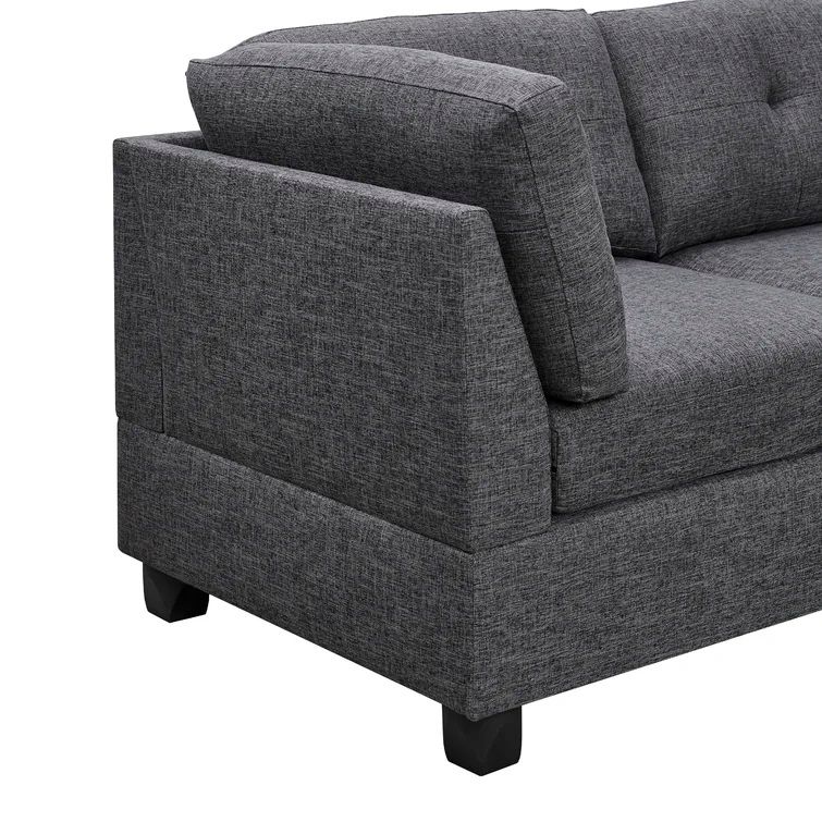 Ashwell Reversible Modular Sofa and Chaise with Ottoman thumbnail 6