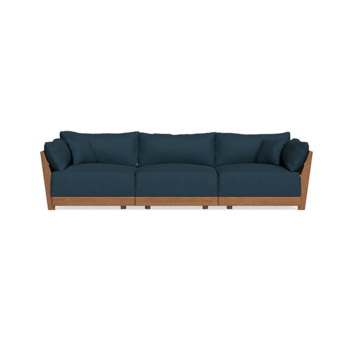 Modular Bondi 3 Seater Sofa in Navy Blue thumbnail 2