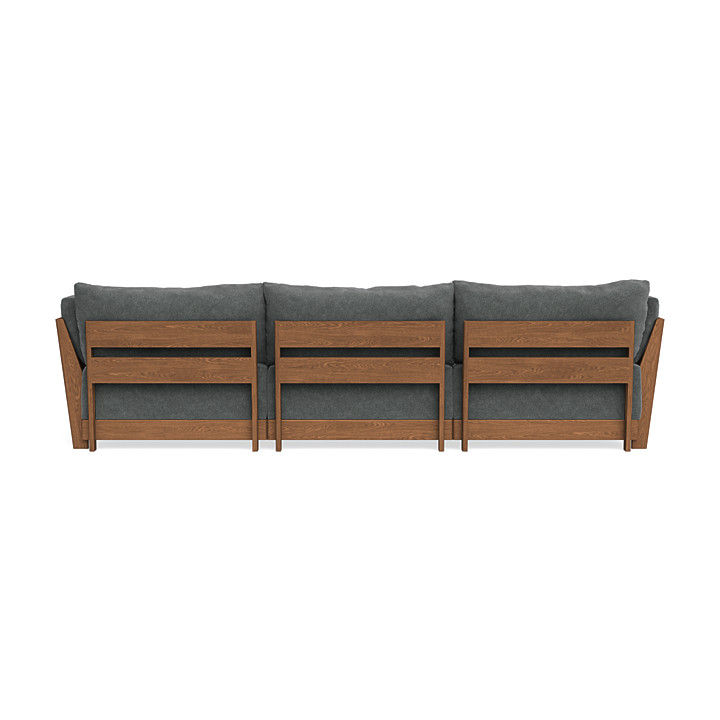 Modular Bondi 3 Seater Sofa in Storm Gray thumbnail 4