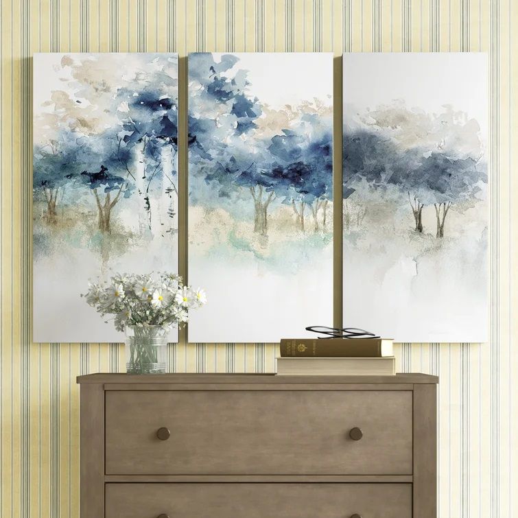 Waters Edge I 3 Piece Multi Image No Frame-32"x48" thumbnail 2