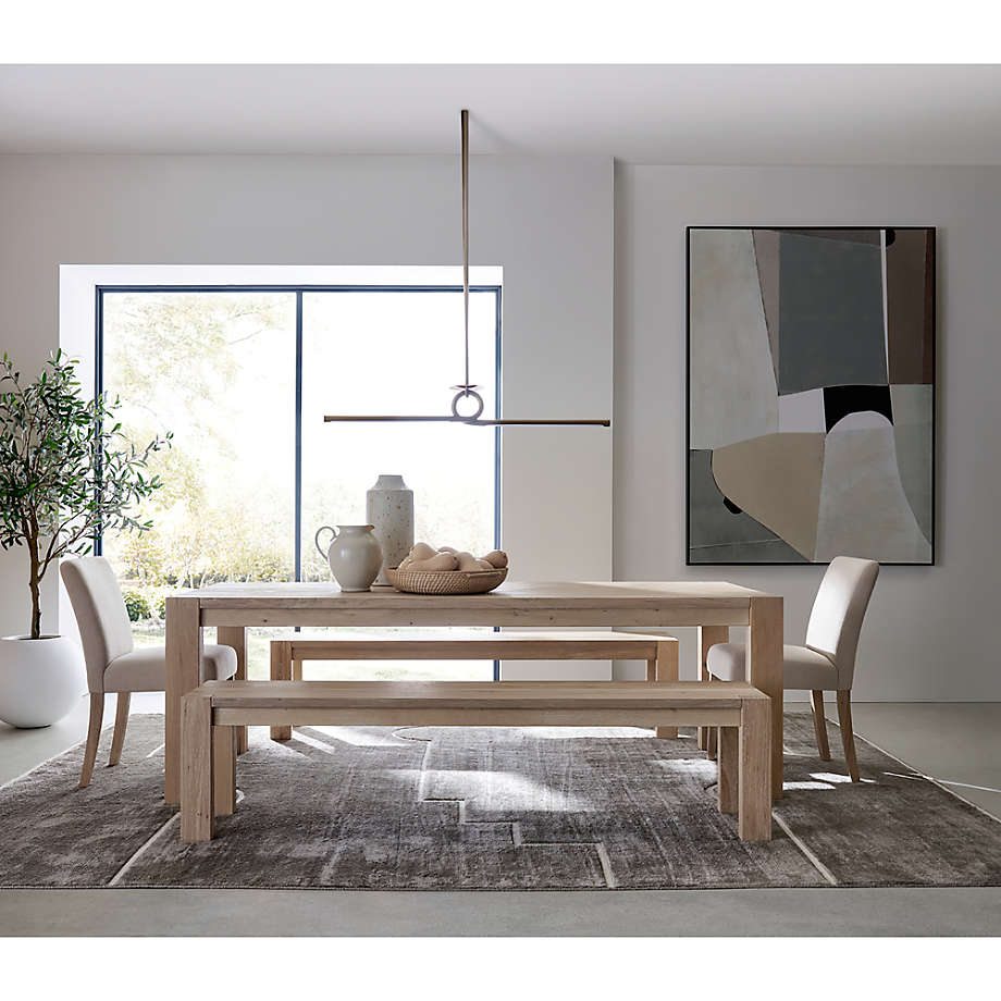 Terra Natural Oak Dining Bench thumbnail 2