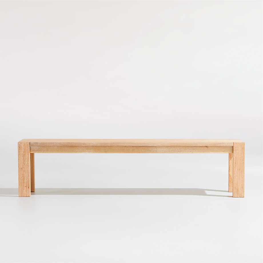 Terra Natural Oak Dining Bench thumbnail 3
