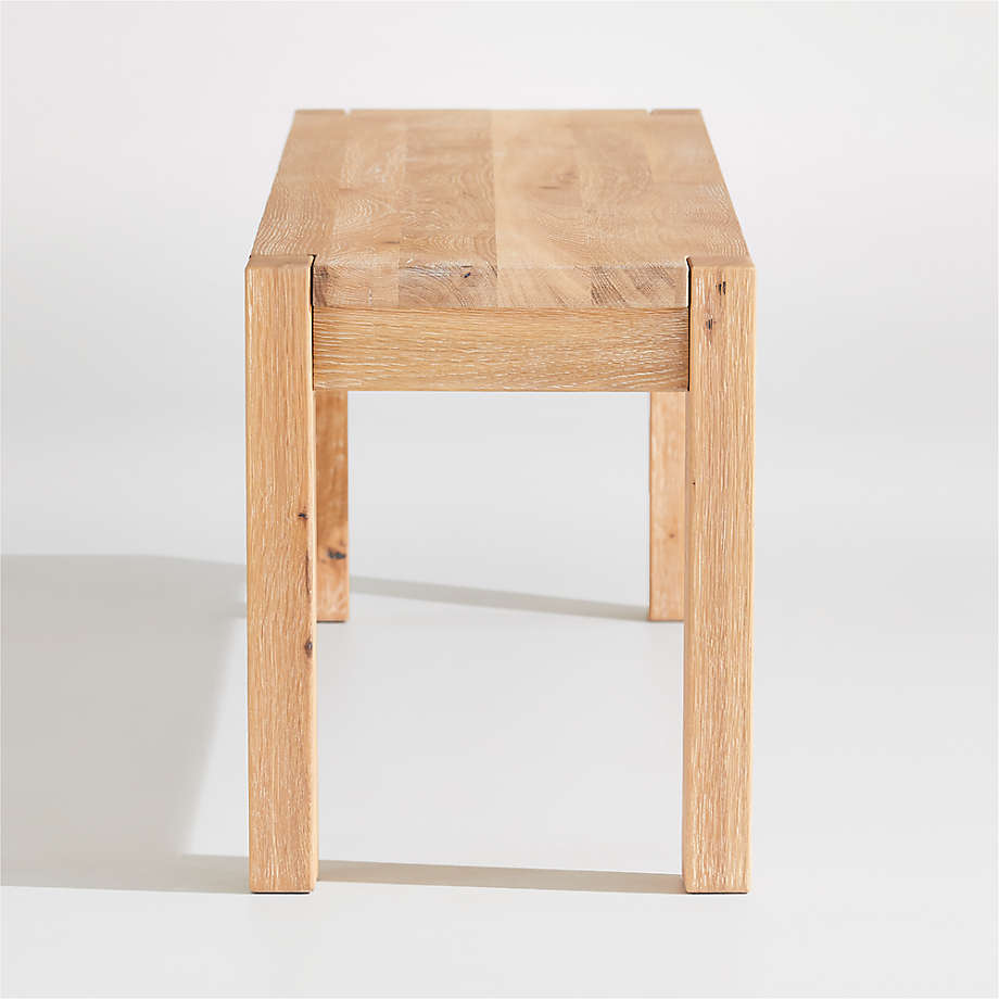 Terra Natural Oak Dining Bench thumbnail 4