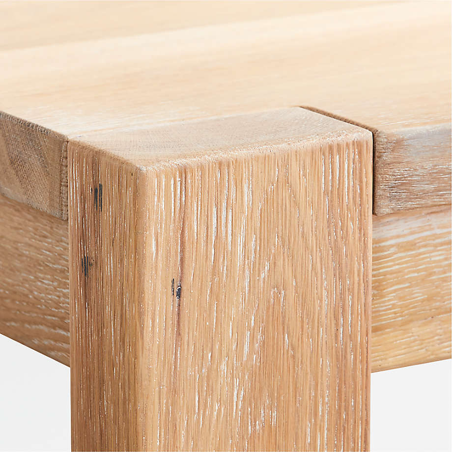 Terra Natural Oak Dining Bench thumbnail 5