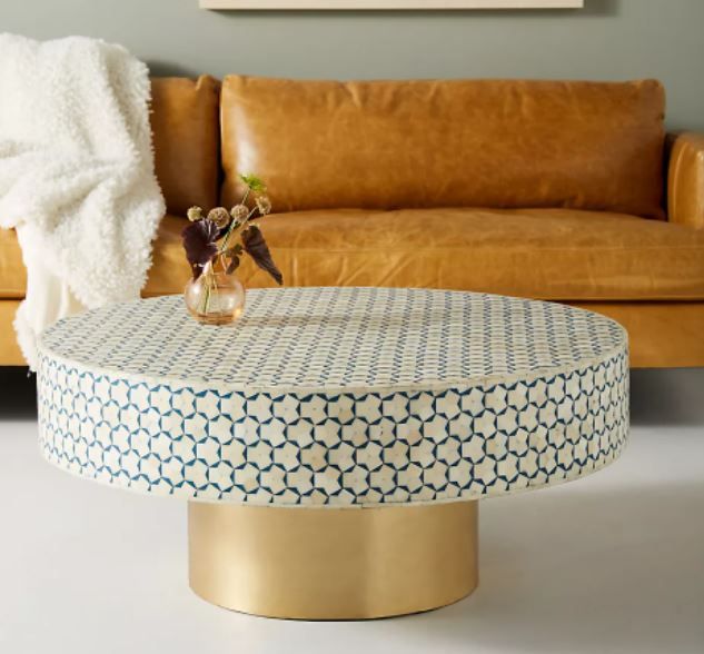 Moroccan Inlay Coffee Table thumbnail 2