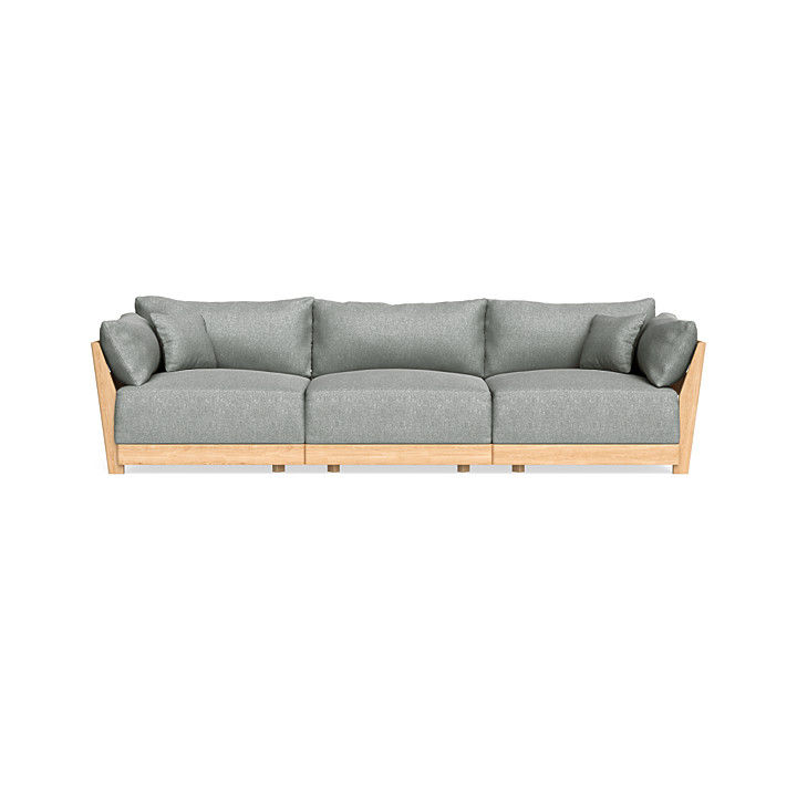 Modular Bondi 3 Seater Sofa in Storm Gray thumbnail 2