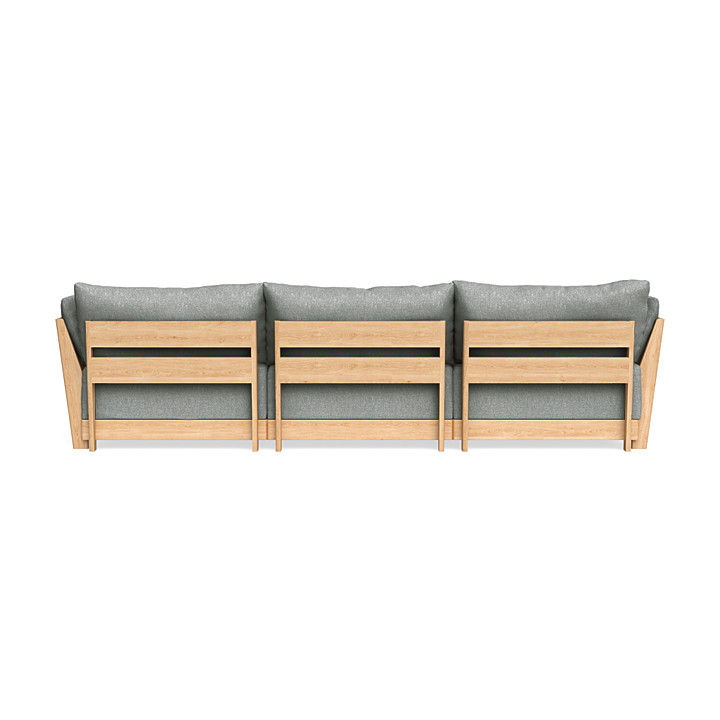 Modular Bondi 3 Seater Sofa in Storm Gray thumbnail 4