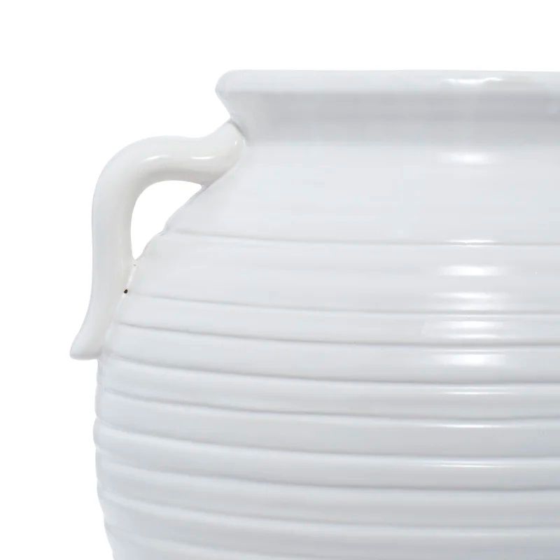 Marion Modern Lacquered Stoneware Pot Planter thumbnail 4
