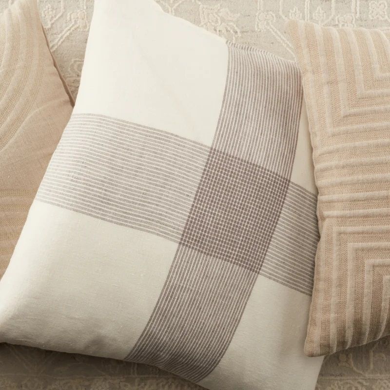 Tibbs Linen Throw Pillow Cover no insert-20"X20" thumbnail 3