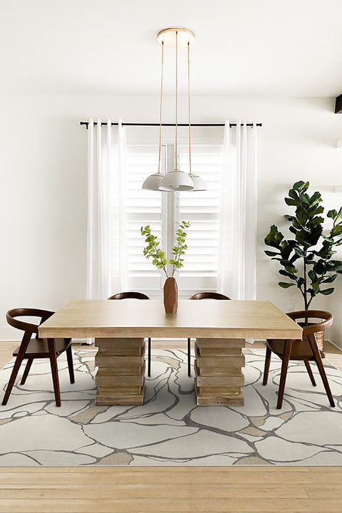 Nina Takesh Aude Creme Rug-8'x10' thumbnail 2